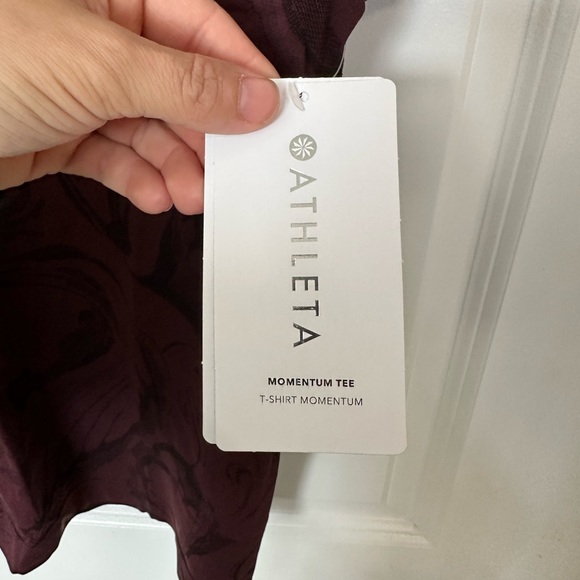 NWT Athleta Momentum T-Shirt - Picture 2 of 5